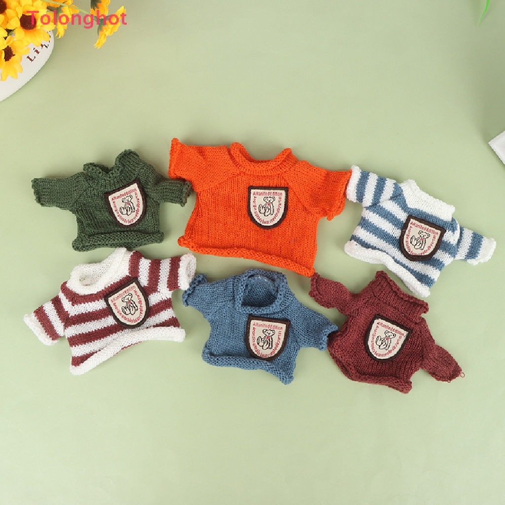Bộ Quần Áo Sweater Dễ Thương Cho Búp Bê 20cm