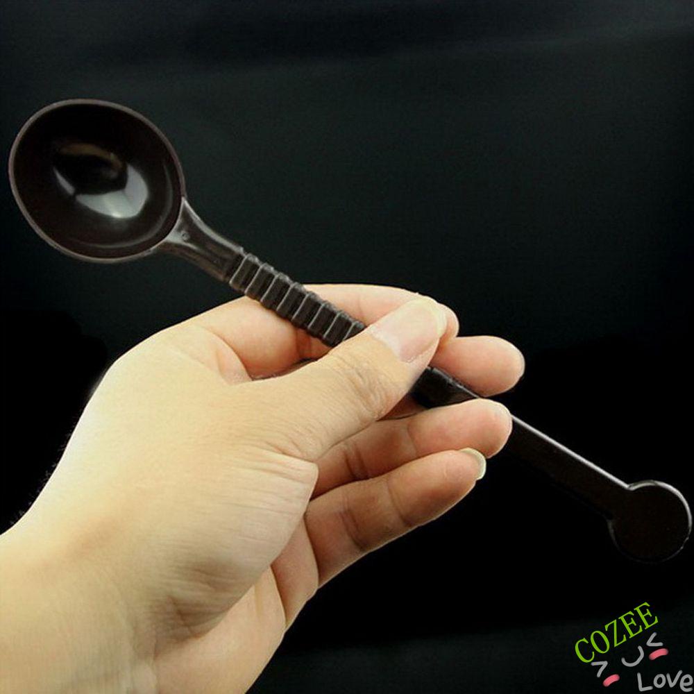 Set 10 Muỗng Nhựa Múc Sữa Bột Trái Cây Có Thể Uốn Cong