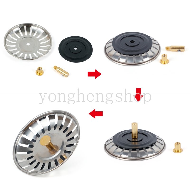 Lưới Lọc Rác Bồn Rửa Chén Bằng Thép Không Gỉ