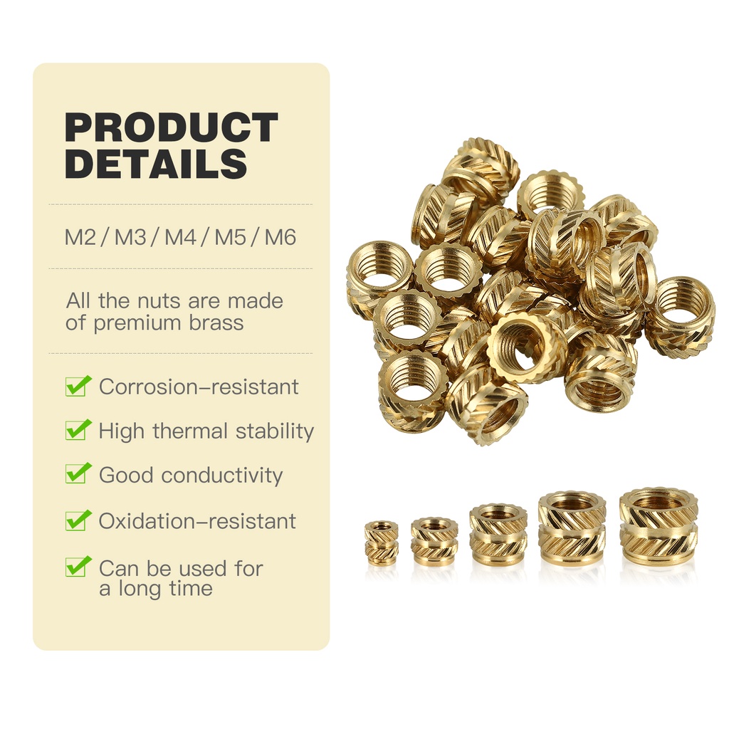 Đai Ốc Nối Máy In 3d Bằng Đồng Thau Chuyên Dụng