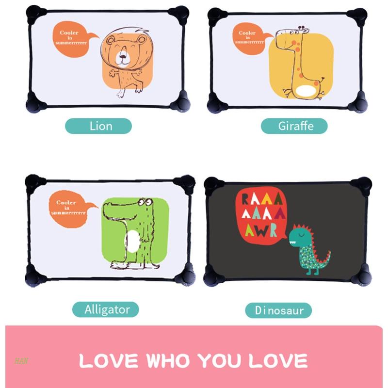 Tấm Che Nắng Chống Tia UV Họa Tiết Hoạt Hình Dễ Thương Cho Bé