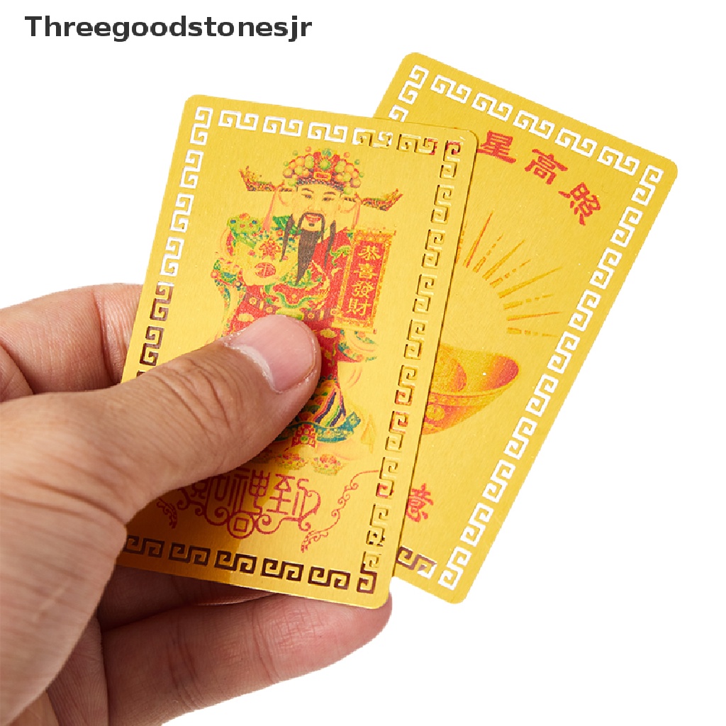 Bộ Thẻ Bài Phật Giáo Bằng Kim Loại Cao Cấp JR