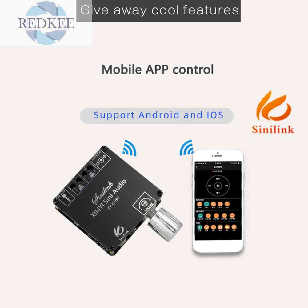 Bảng Mạch Khuếch Đại Âm Thanh Bluetooth XY-C15H 20Wx2