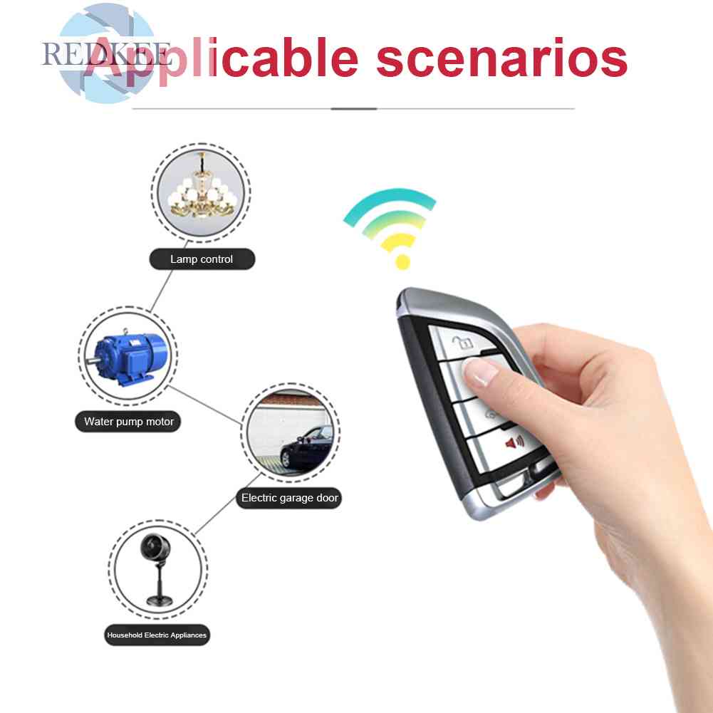 Chìa Khóa Điều Khiển Mở Cổng Không Dây Chống Nhiễu