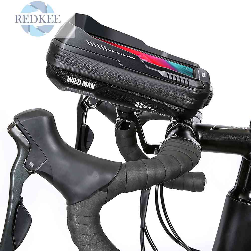 Túi Đựng Điện Thoại Gắn Tay Lái Xe Đạp Bằng EVA Cứng Chống Thấm Nước