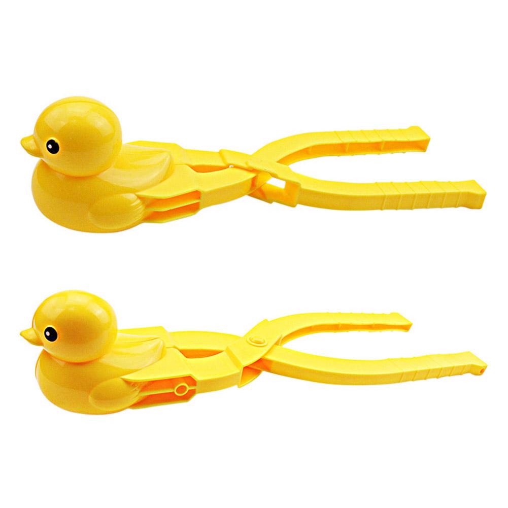 Kẹp Nhựa Làm Quả Cầu Tuyết Hình Con Vịt F1X1