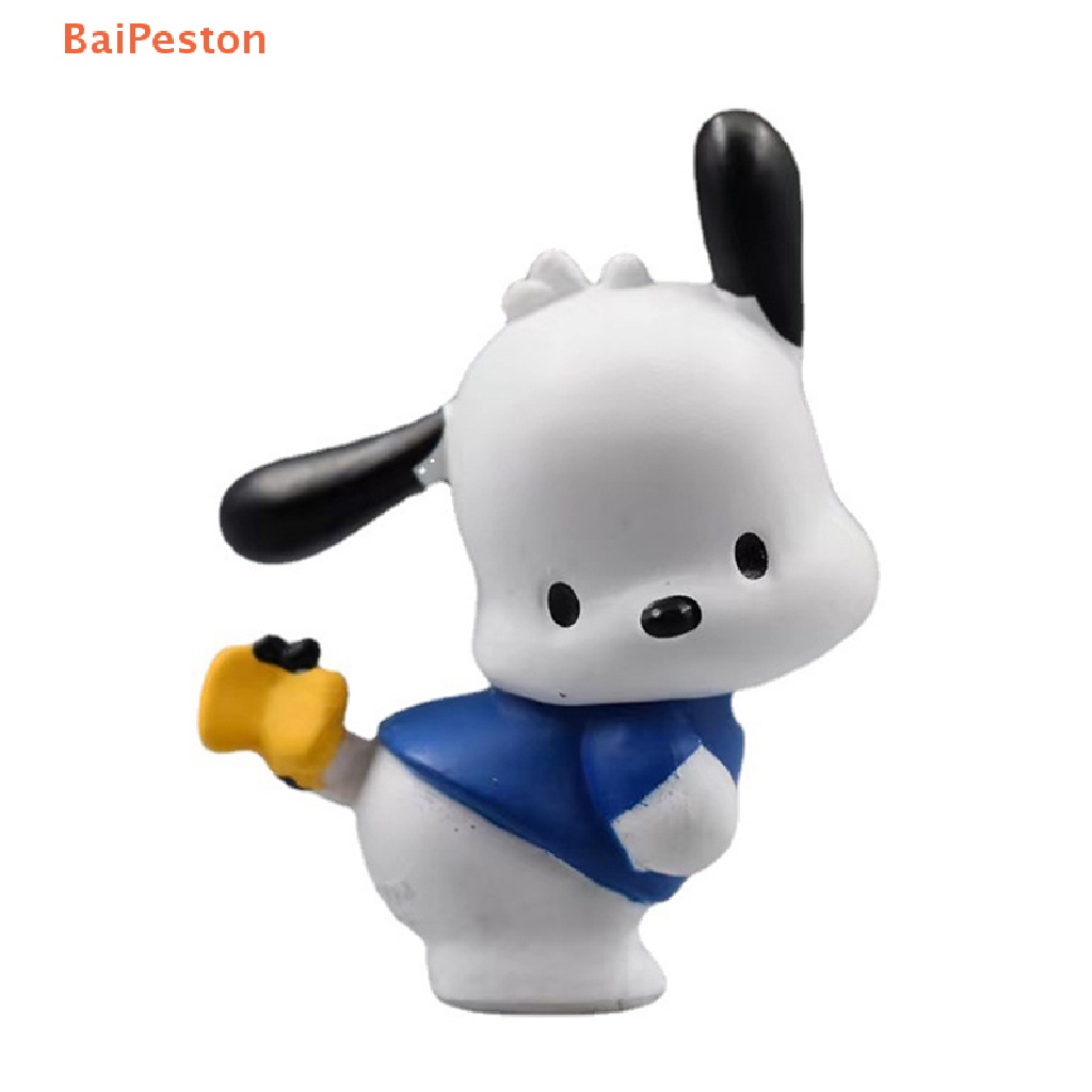 Mô Hình Trang Trí Bể Cá Mini Bằng PVC Hình Cún Con Dễ Thương