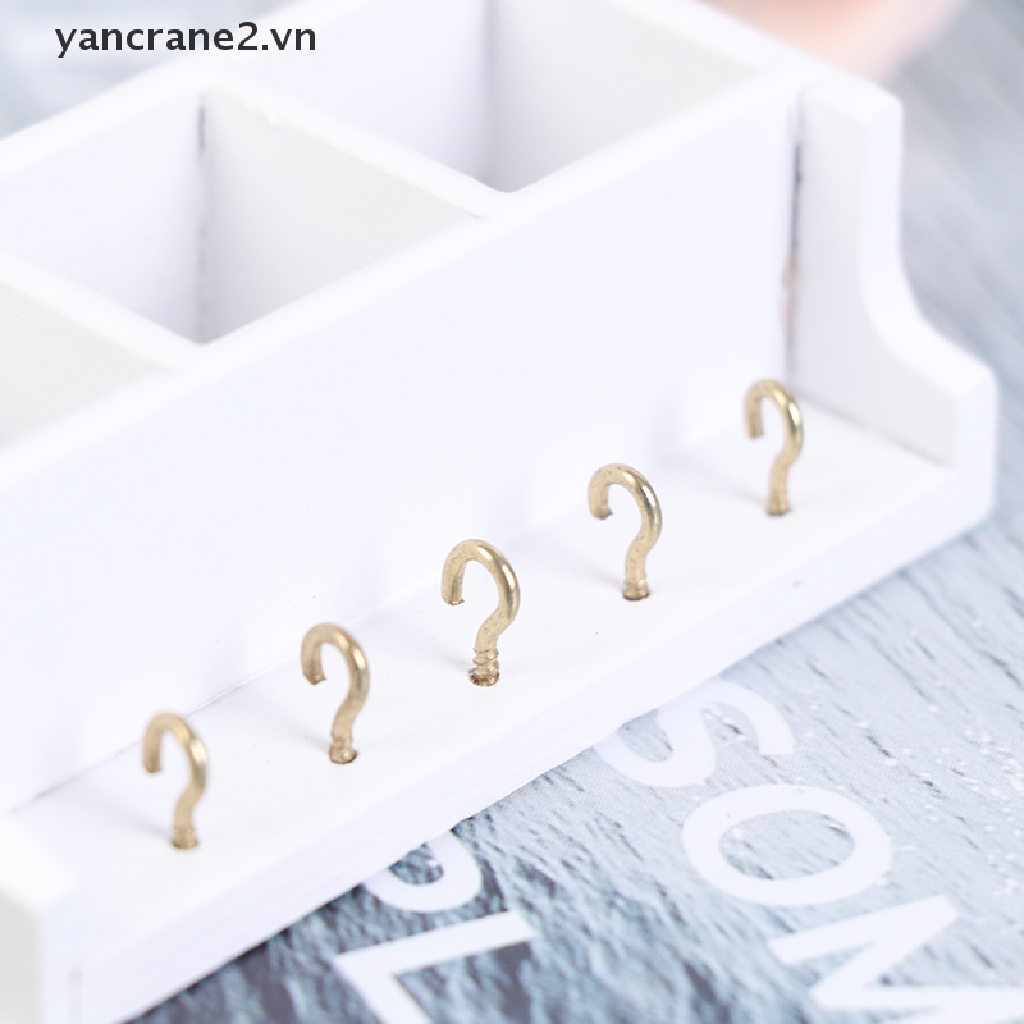 Móc Treo Đồ Gắn Tường Nhà Bếp / Kệ Bếp Trang Trí Nhà Búp Bê 1 / 12 {yancrane2.vn}