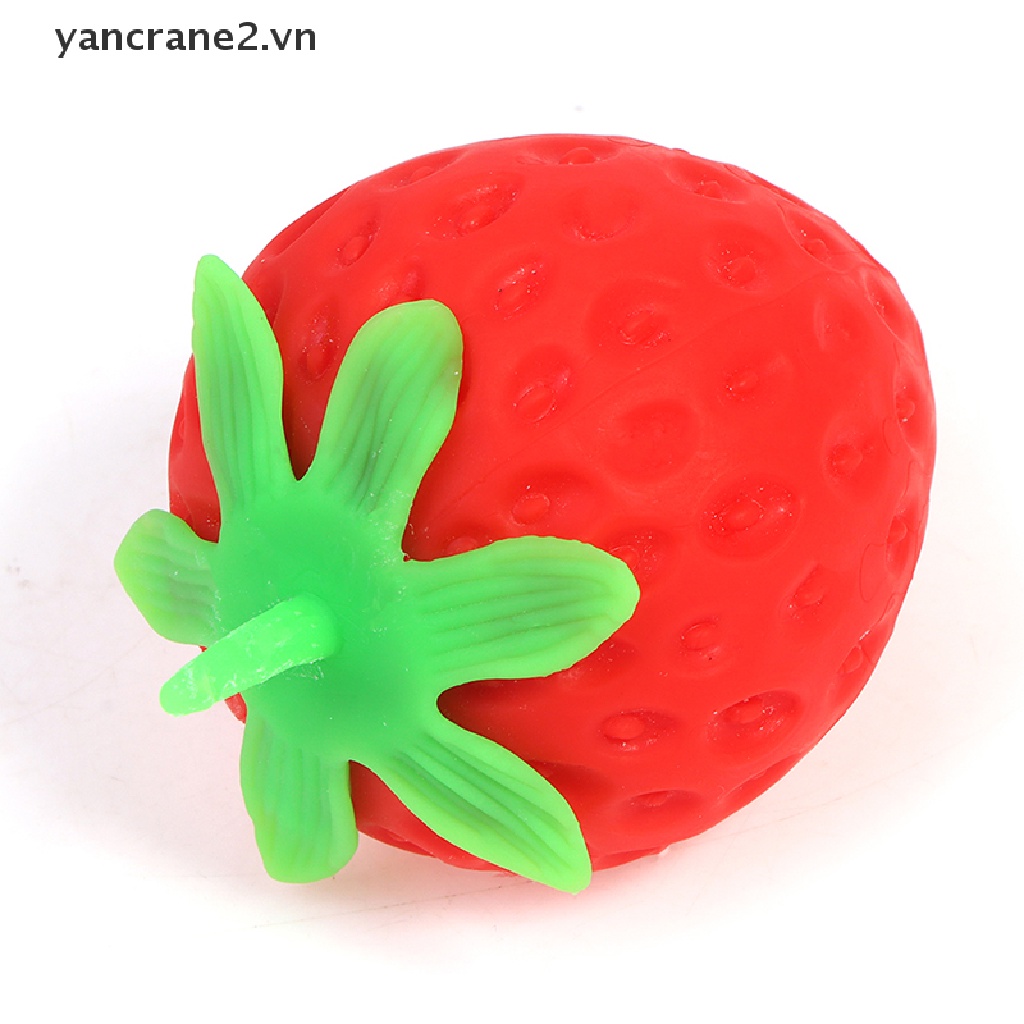 Đồ chơi squishy Giảm Stress Hình Trái Dâu Tây Dễ Thương Cho Bé {yancrane2.vn} {YAN2}