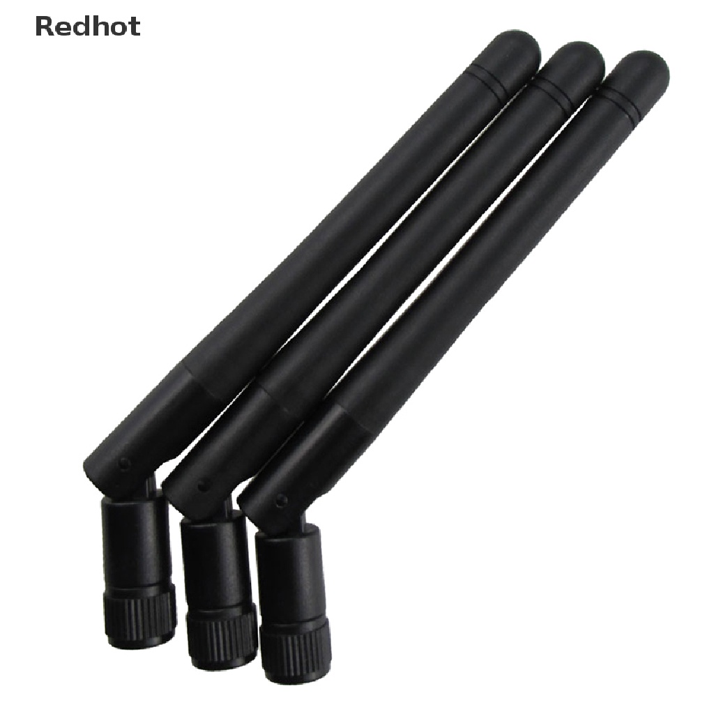 Bộ 2 Ăng Ten 10dBi 2.4G 5G 5.8G SMA Male Khuếch Đại Tín Hiệu WIFI