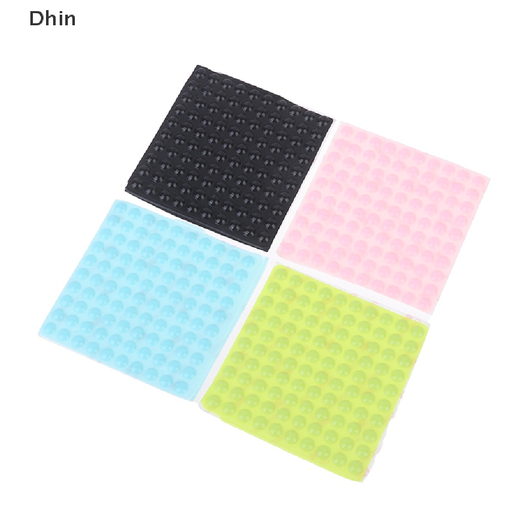 Bộ 100 Miếng Đệm Cao Su Dán Tường / Cửa Tủ Chống Va Chạm