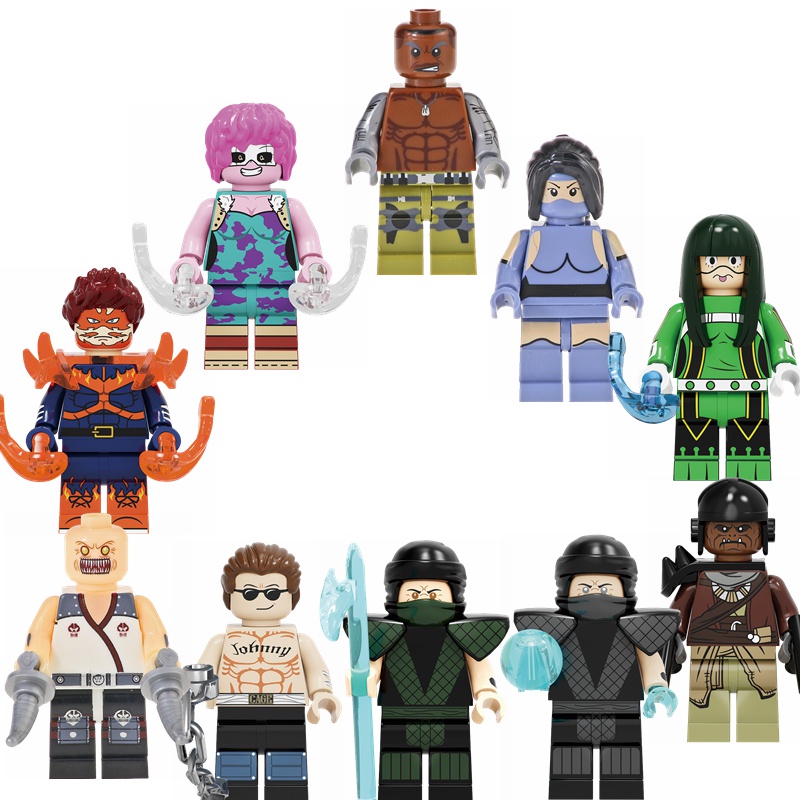 Mô Hình Đồ Chơi Nhân Vật Hoạt Hình Anime Mortal Kombat My Hero Academia Minifigures