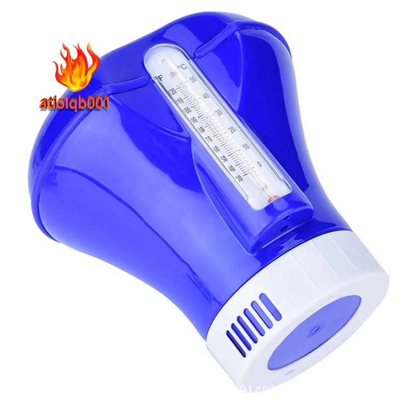 1 Máy Bơm Chlorine Bể bơi Tự Động Có Nhiệt Kế