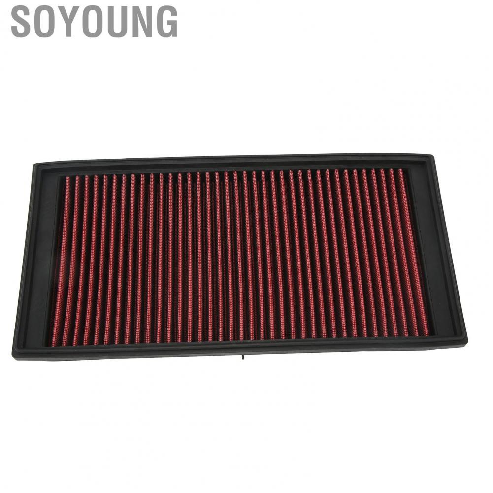 Soyoung Air Cleaner Intake Filter  Anti Aging 33‑2128 Engine for Car