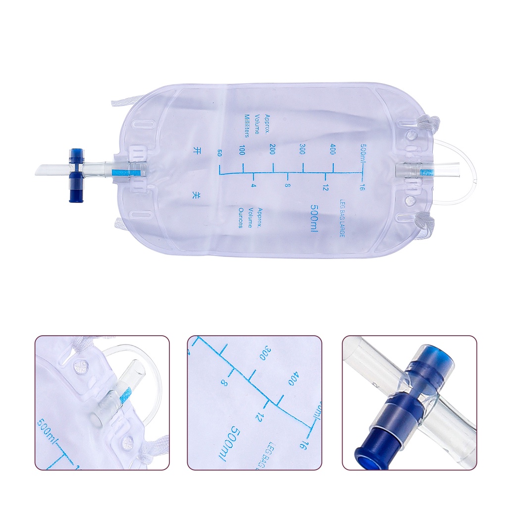 Set 4 Van Thoát Nước Tiểu Di Động Cho Nam