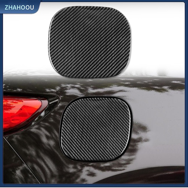 ☃Nhà Cửa☃ Miếng Dán Trang Trí Nắp Bình Xăng Xe Hơi Infiniti Fx 2009-2013 Bằng Chất Liệu Sợi Các Bon