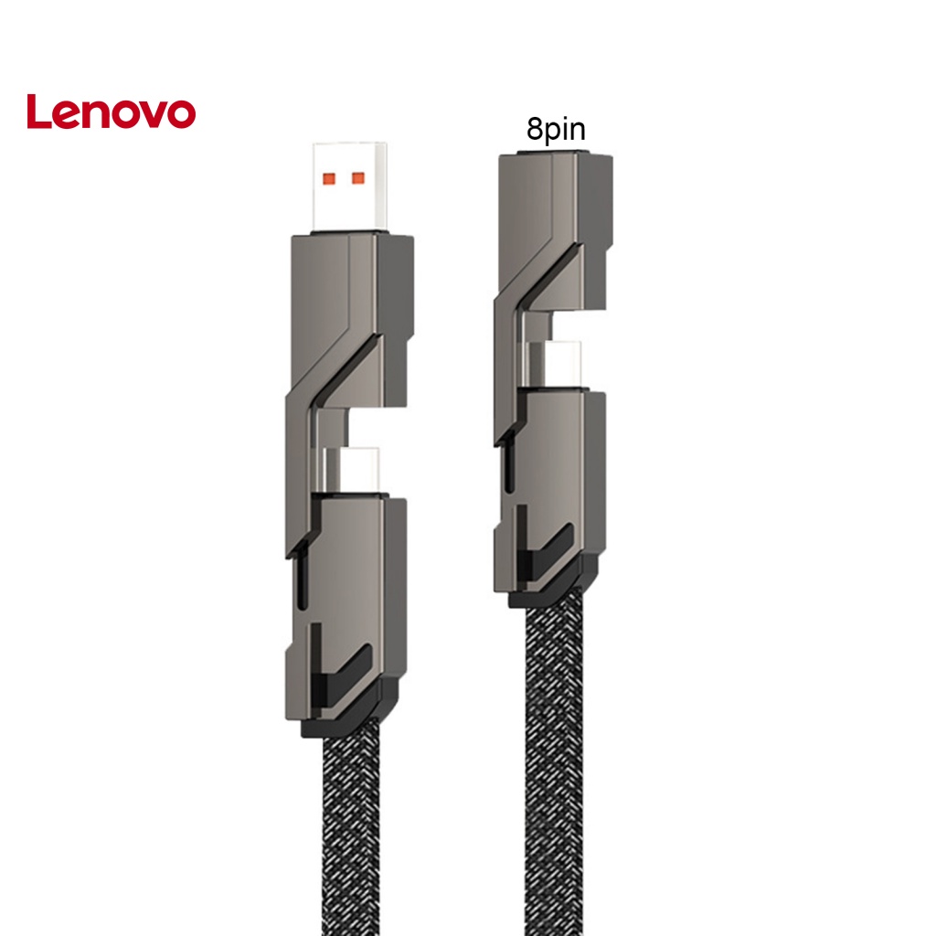 Dây Cáp Sạc Nhanh Truyền Dữ Liệu Tốc Độ Cao 4 Trong 1 PD 66W USB Chuyên Dụng Cho Điện Thoại Di Động