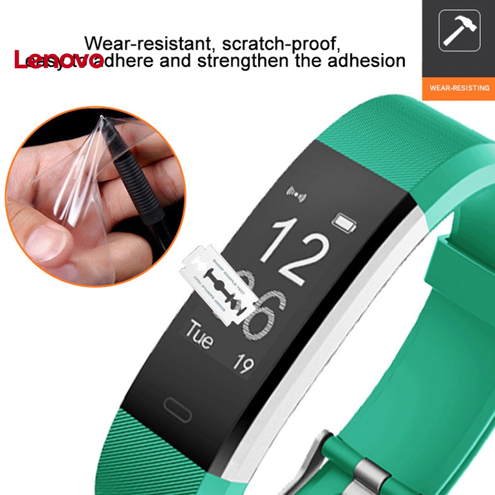 Set 3 MiếNg DáN TPU BảO Vệ MàN HìNh Cho ĐồNg Hồ Đeo Tay Thông Minh ID 115 Plus