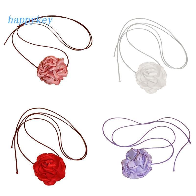 Vòng cổ Mặt Hình Bông Hoa Mềm Mại Thời Trang Dành Cho Nữ