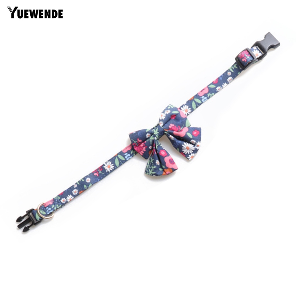 Vòng Cổ Thú Cưng Gắn Nơ Dễ Thương