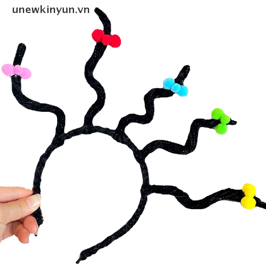 Băng Đô Phù Thủy Hóa Trang Halloween Dễ Thương