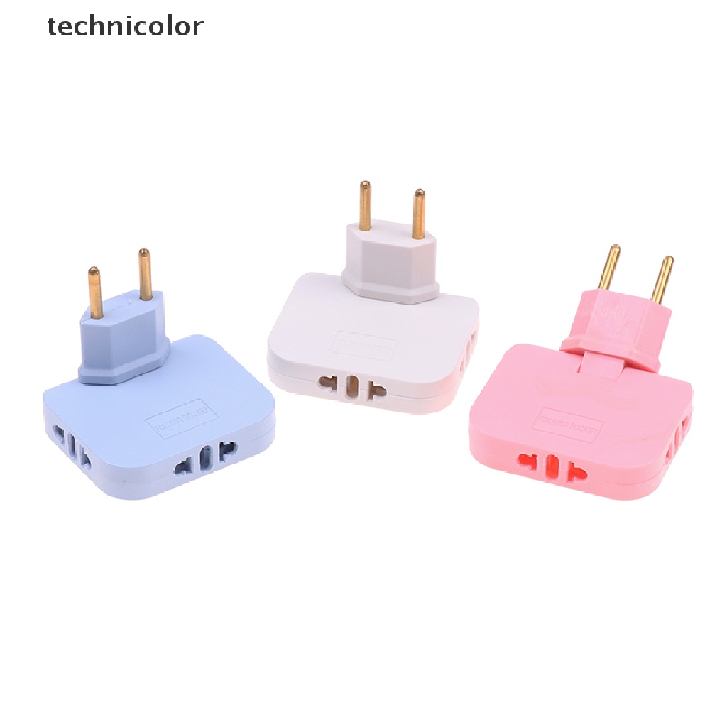 Đầu Cắm Điện Mở Rộng 3 Trong 1 EU Xoay 180 Độ TYG