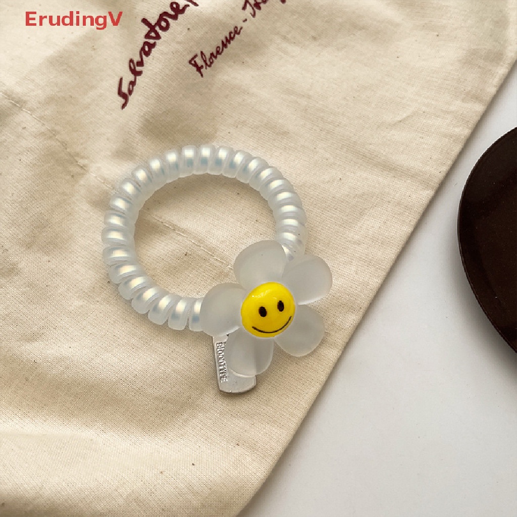 [ErudingV] 1 Dây Cột Tóc Hình Mặt Cười Phong Cách Hàn Quốc Thời Trang [Mới]
