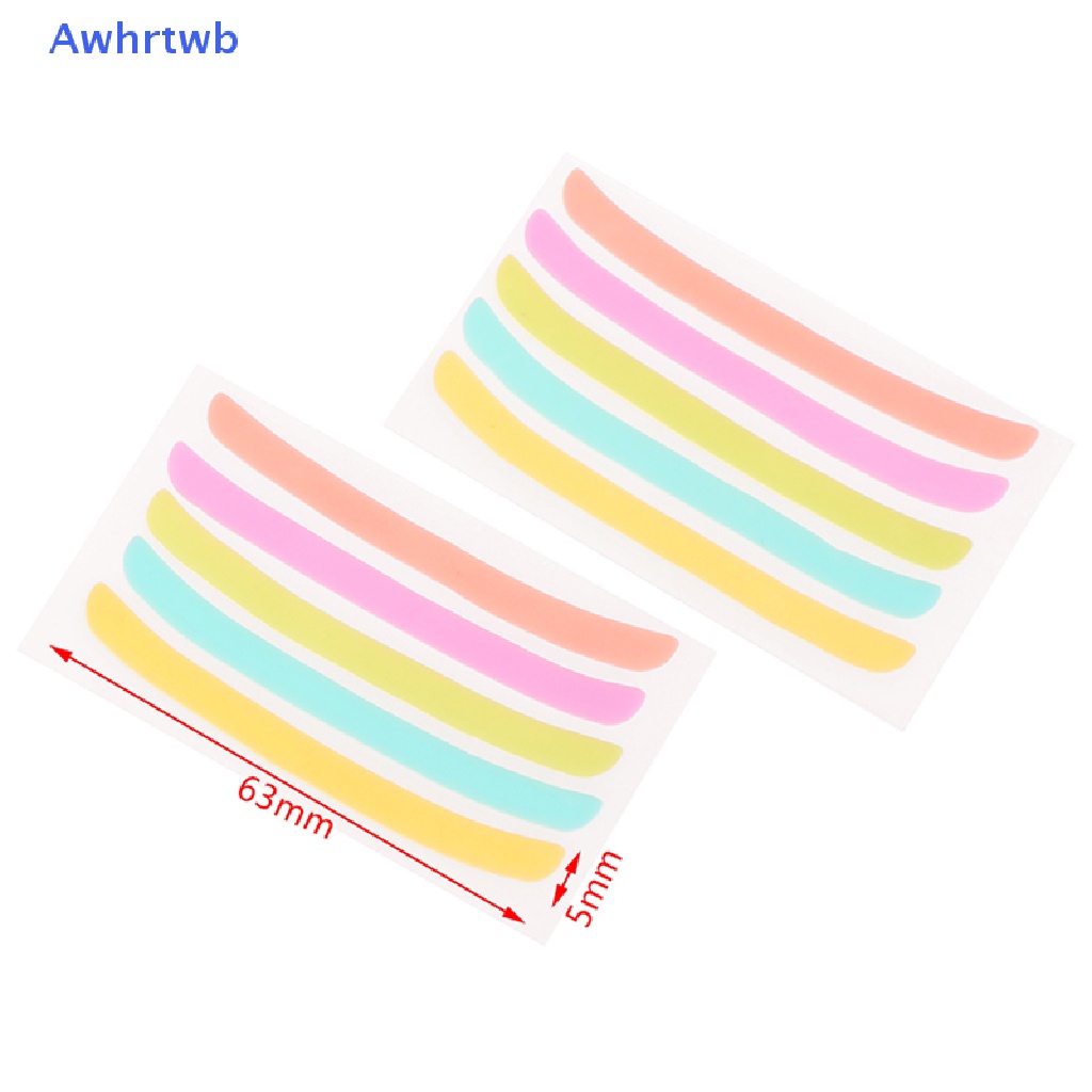 Bộ 5 Cặp Đệm Silicone Uốn Cong Lông Mi Tiện Dụng Mới