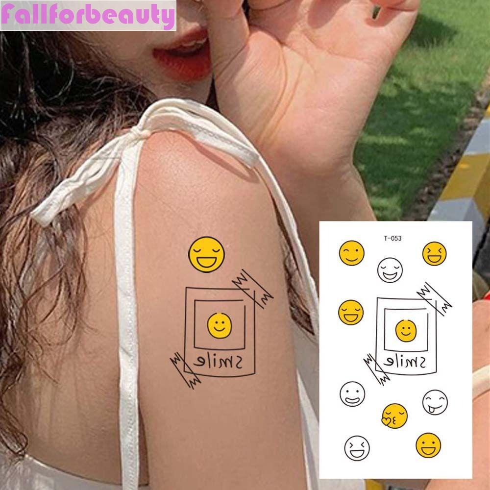 Hình Xăm Dán Họa Tiết Gấu Và Chữ Tiếng Anh Hoạt Hình Nghệ Thuật