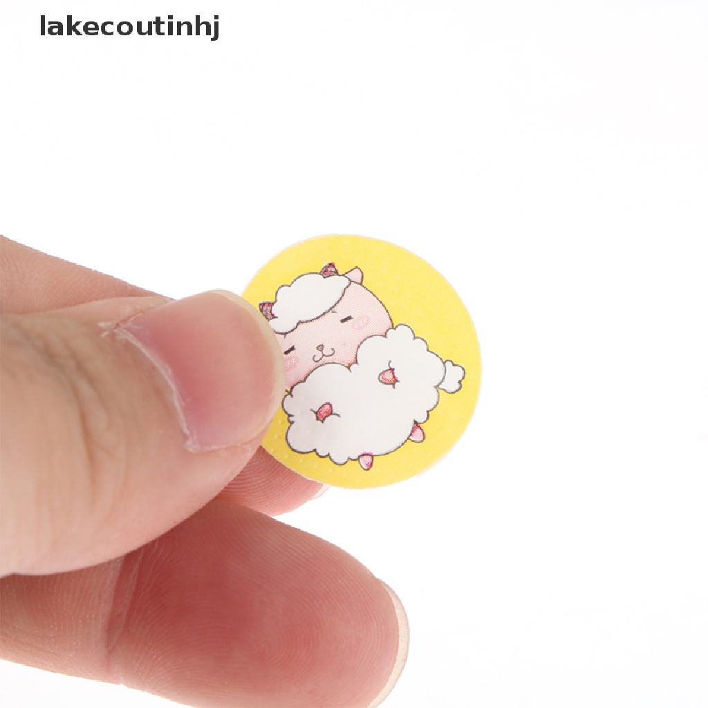 Hộp 120 Băng Cá Nhân Tròn Thoáng Khí Chống Thấm Nước Cho Bé