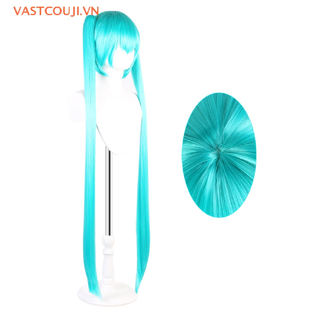Tóc Giả Hóa Trang Nhân Vật Vocaloid 110cm Kèm 2 Kẹp