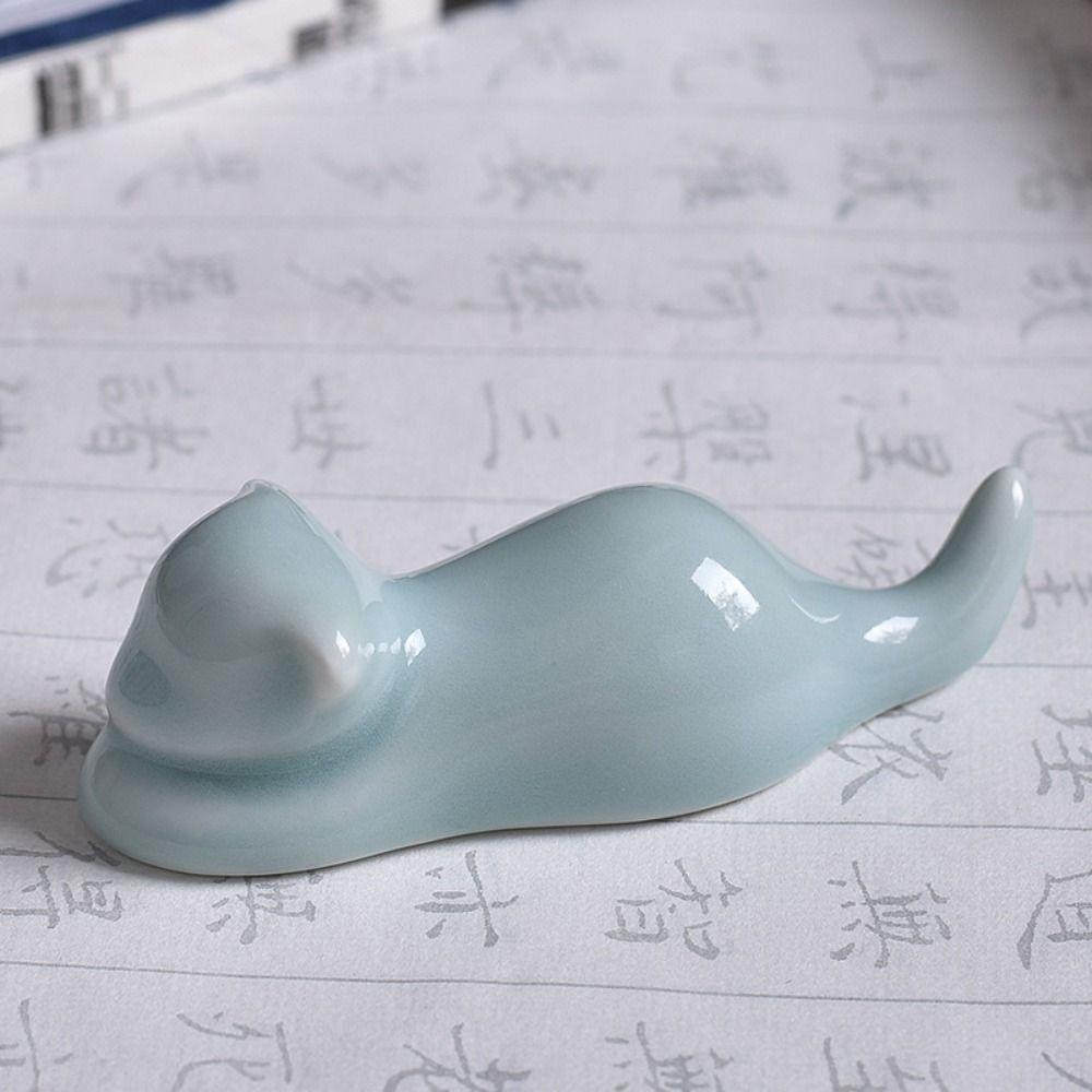 Giá Đỡ Bút Thư Pháp Bằng Gốm Sứ Cao Cấp
