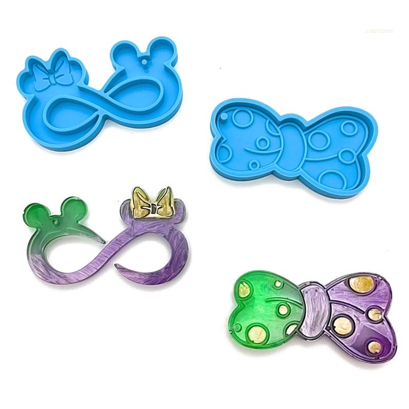 Khuôn Silicone Làm Trang Sức Có Lỗ Treo DIY