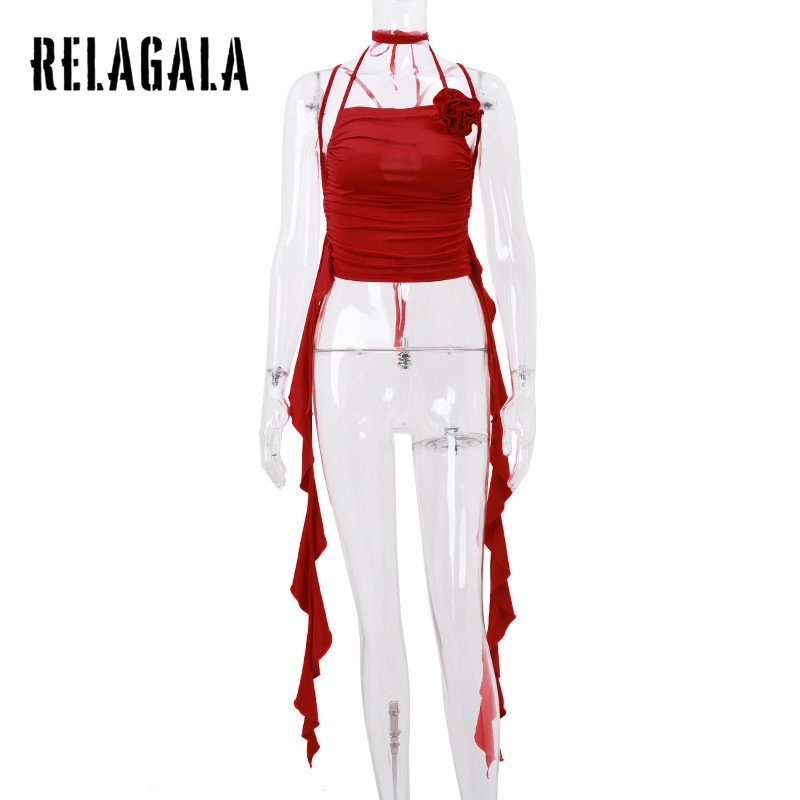 Áo Hai Dây Ôm Dáng Màu Trơn Thời Trang Mới 2023 Cho Nữ