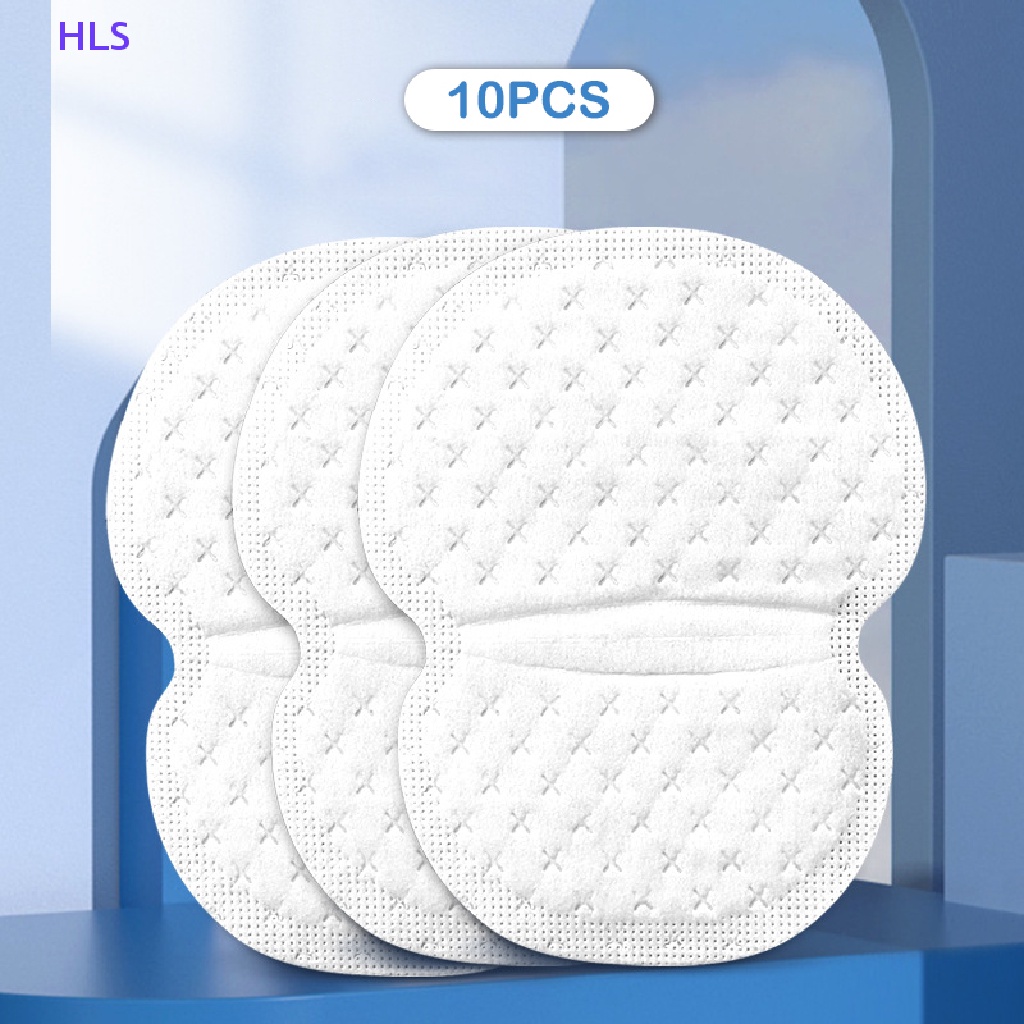 Bộ 10 Miếng Dán Thấm Hút Mồ Hôi Vùng Da Dưới Cánh Tay Mềm Mại Thoáng Khí