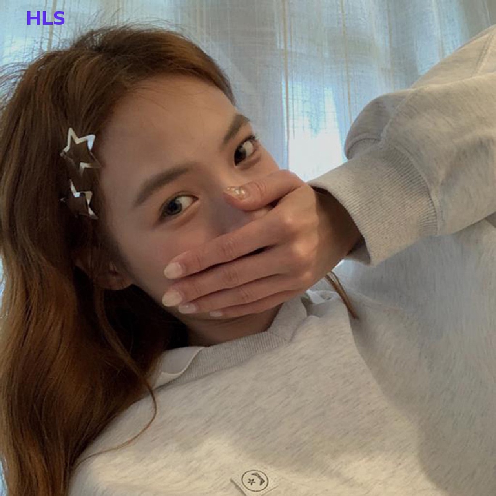 Set 10 Kẹp Tóc Hình Ngôi Sao Dễ Thương Cho Nữ