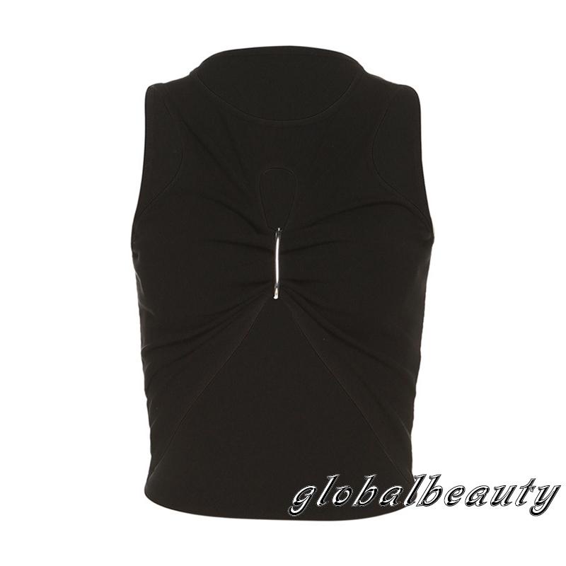 Áo Croptop Sát Nách Màu Sắc Thời Trang Mùa Hè Cho Nữ