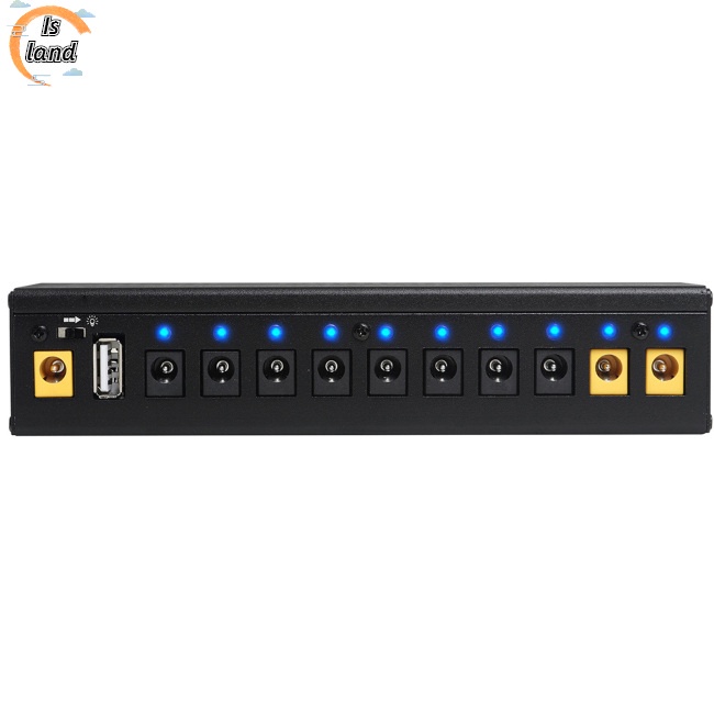 Bộ Nguồn Cp-04 10 Đầu Ra Độc Lập Kèm Phụ Kiện Bảo Vệ Cho Đàn Guitar