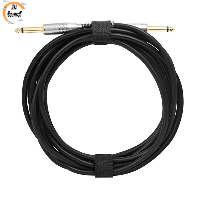 Dây Cáp Tạo Hiệu Ứng Âm Thanh 6.35mm Dài 5M Chuyên Dụng Cho Đàn Guitar Điện / Bass