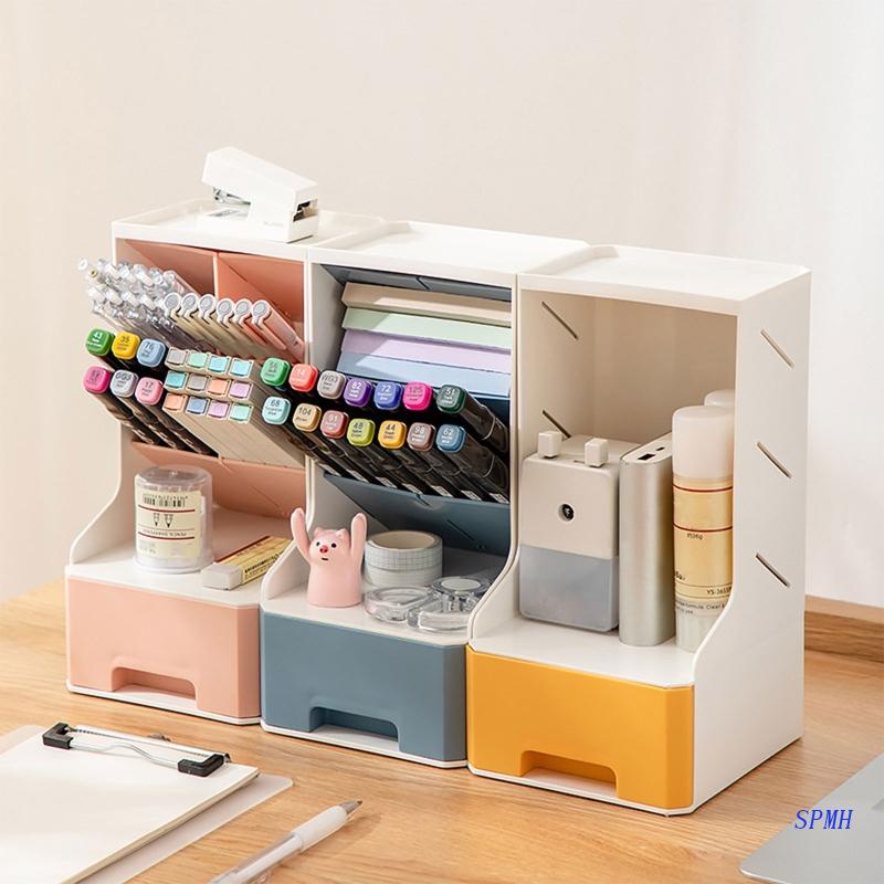 Giá Đỡ Bút Để Bàn Siêu Chắc Chắn Sức Chứa Lớn Sắp Xếp Gọn Gàng