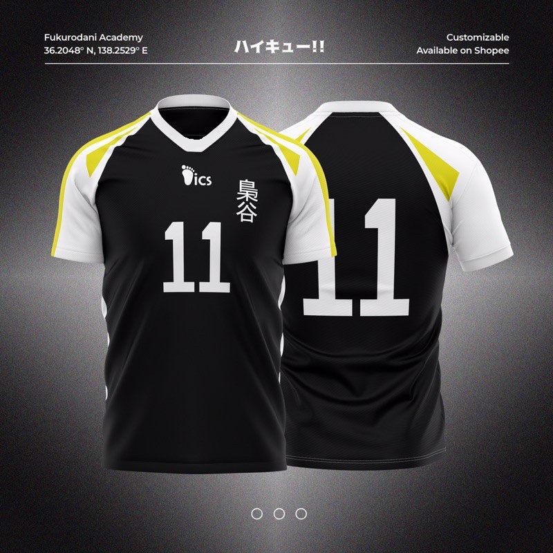 Hàng Có Sẵn Áo Thun Fukurodani Haikyuu Full Sublimation