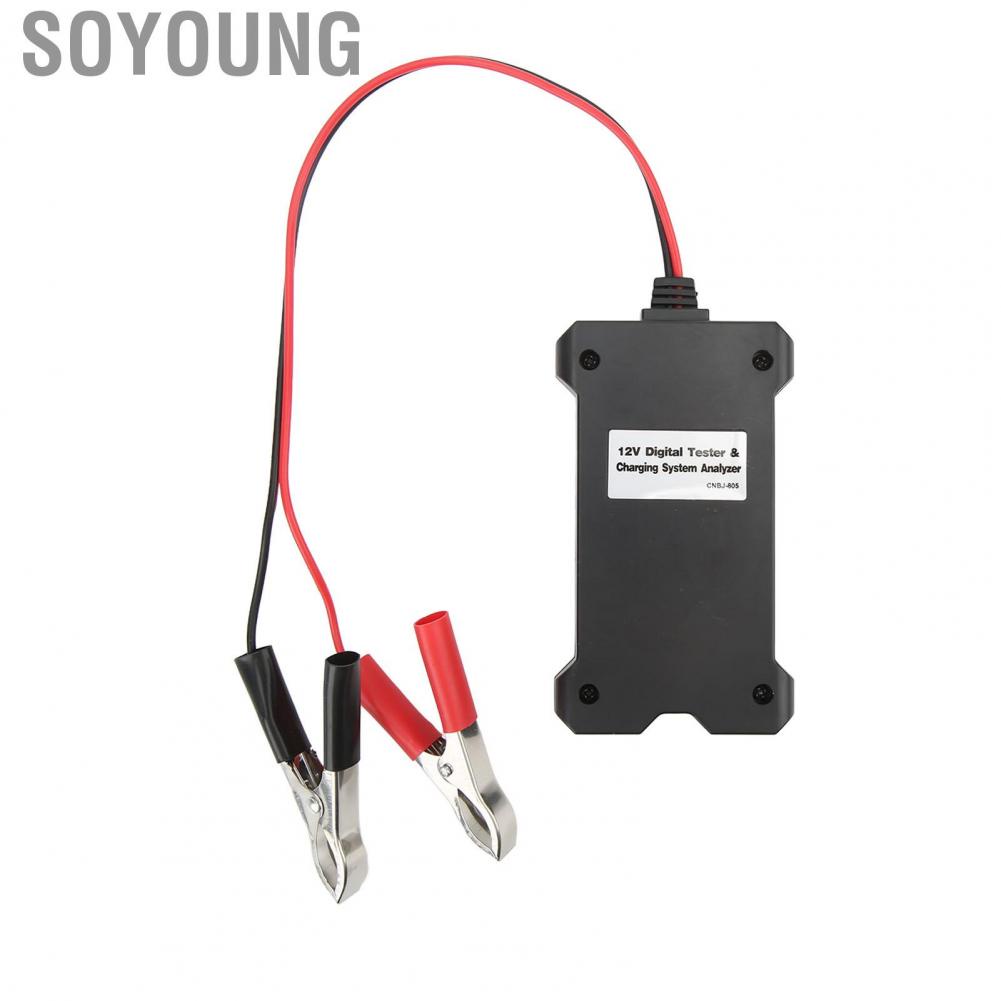 Soyoung  Tester Automobile Analyzer Over Voltage Protection 4V-20V Range High Accuracy for 12V Car