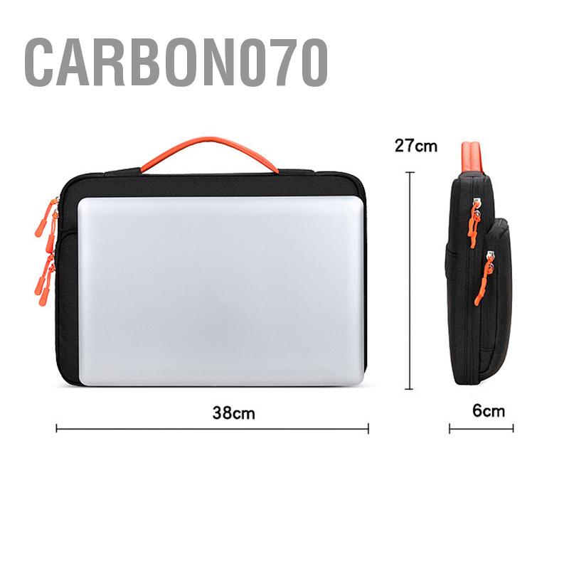 [Hàng Sẵn] Túi Xách Laptop Nam Chống nước Chống Sốc thời trang 14 đến 15.6 inh【Carbon070】