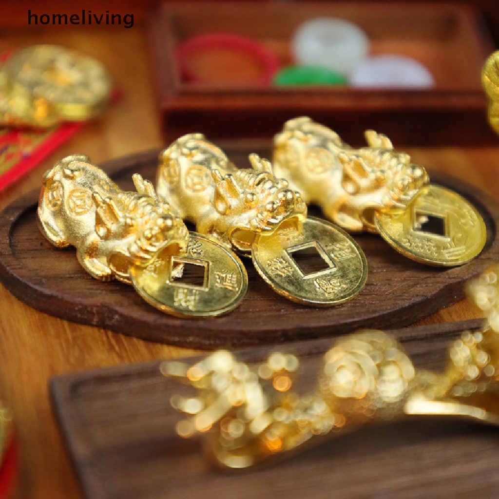 Bàn Tính Xiupi Vàng Mini Trang Trí Nhà Búp Bê