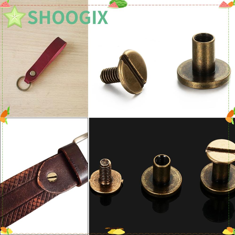 Set 10 Đinh Tán Đầu Tròn 5 / 6.5 / 8mm Chuyên Dụng Cho Sửa Chữa Quần Áo / Túi Xách