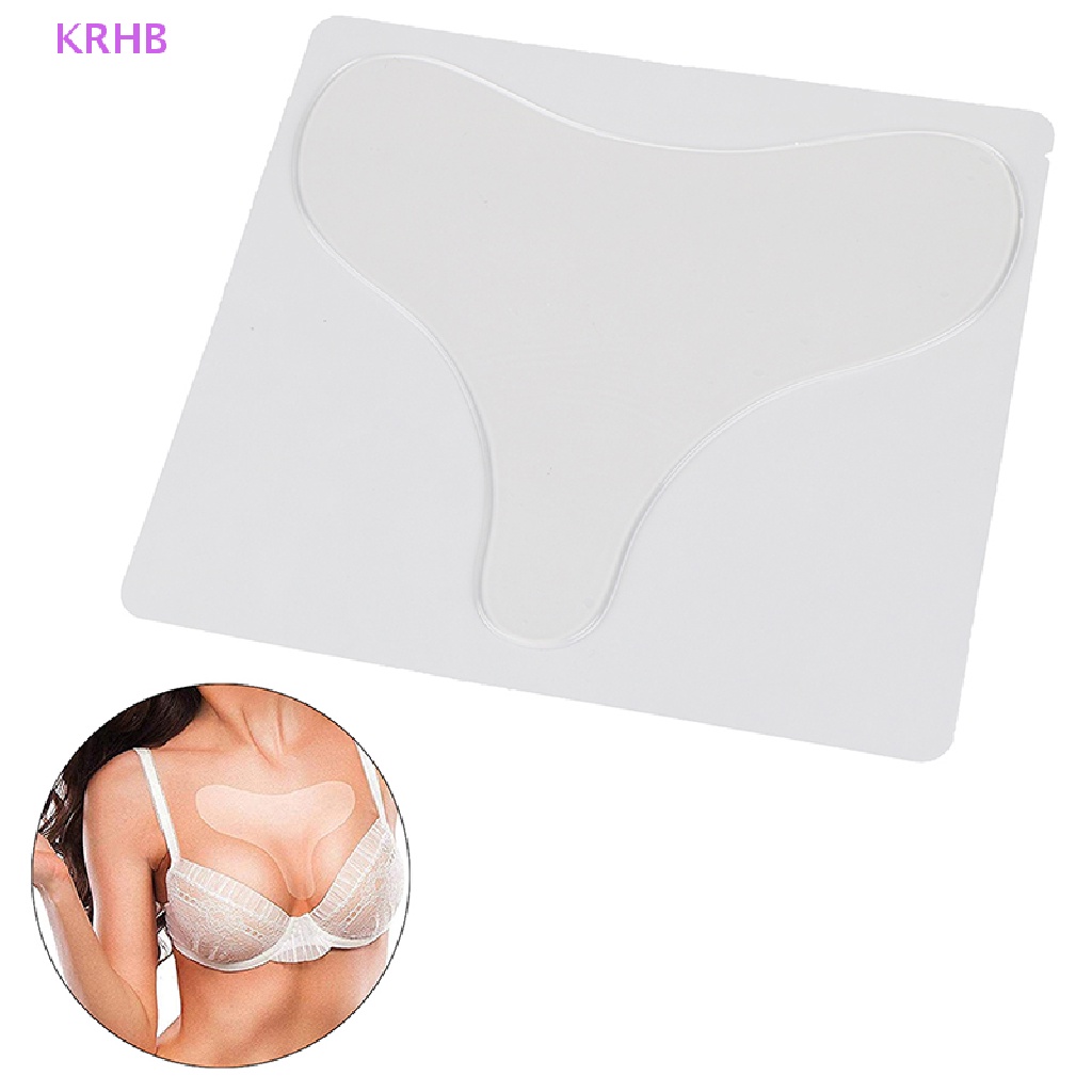 Miếng Dán Silicon Chống Nếp Nhăn Có Thể Tái Sử Dụng Dành Cho Vùng Da Cổ / Ngực Mới