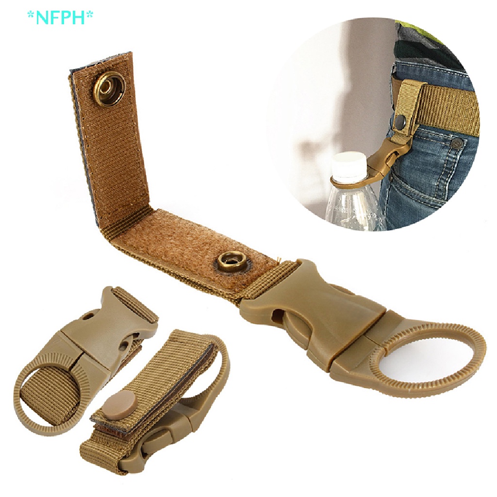 Kẹp Gắn Bình Nước Bằng Nylon Tiện Dụng Khi Leo Núi Mới