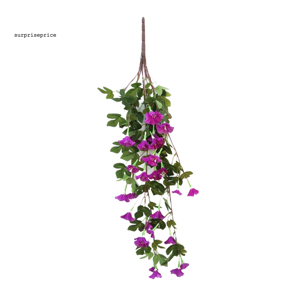 1 Bó Hoa Giả Bằng Lụa Treo Tường Trang Trí Không Phai Màu