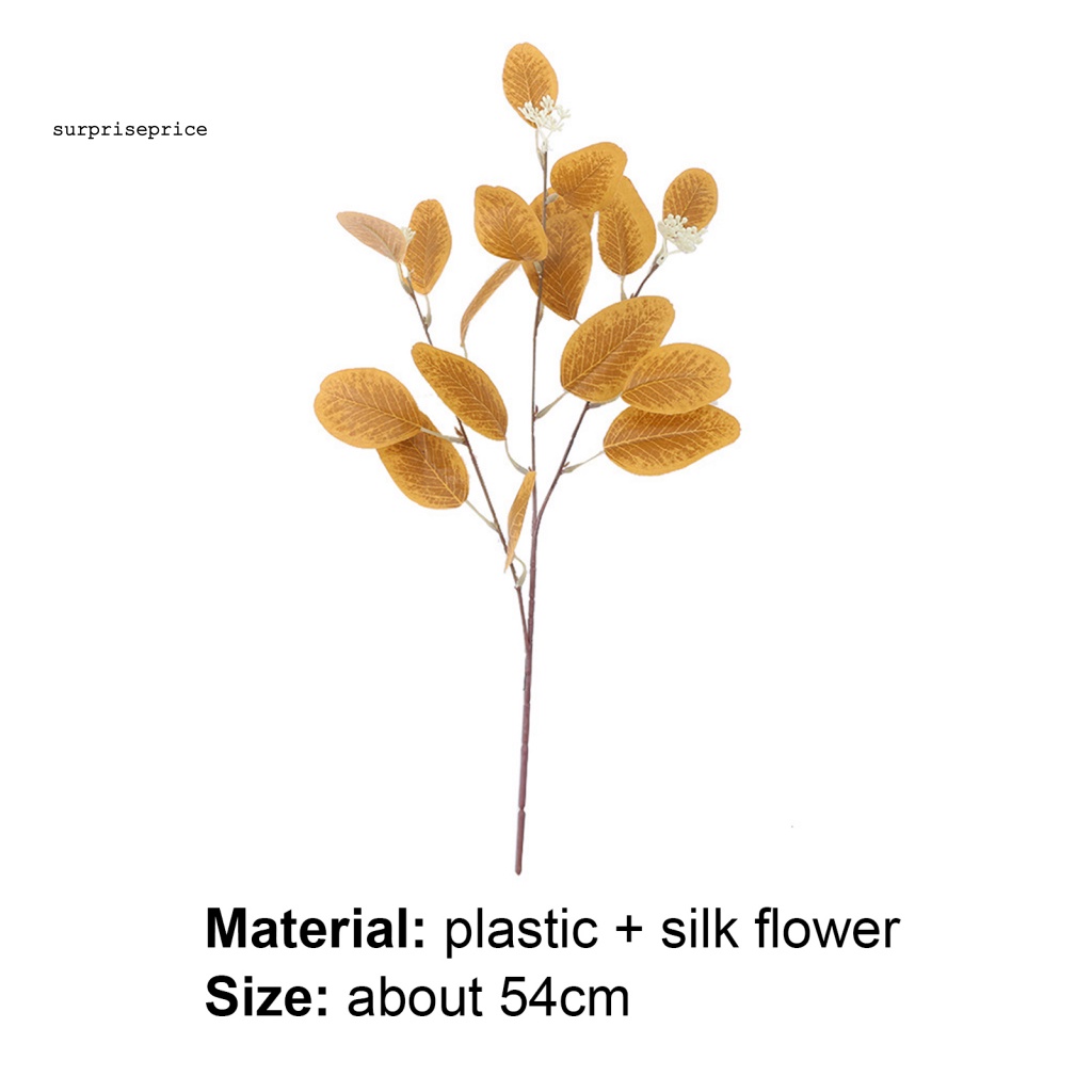 Cành Lá Bạch Đàn Giả Bằng Nhựa Dùng Trang Trí Phòng Ngủ / SPA