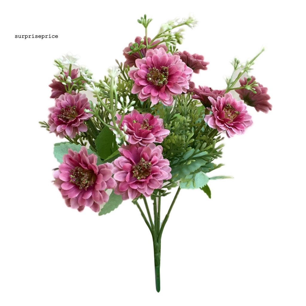 1 Bông Hoa Cúc Nhân Tạo Trang Trí Tiệc Cưới / Sân Khấu DIY